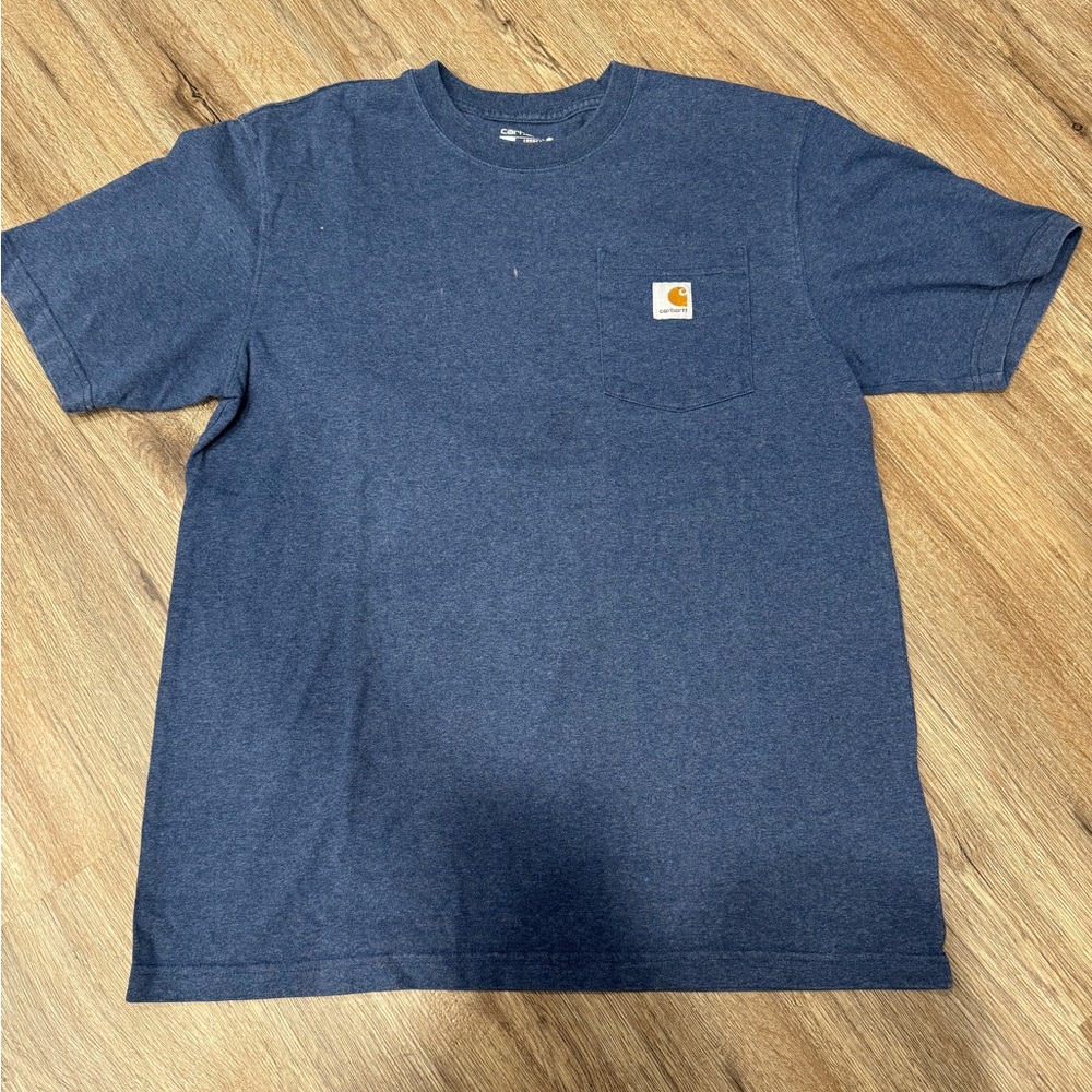 Carhartt Men's Classic Blue Pocket Tee